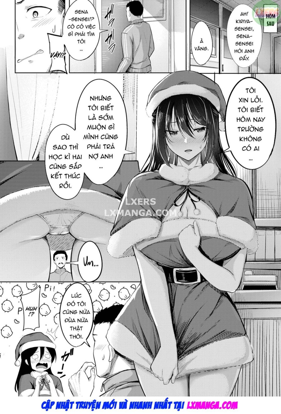 Ông già Noel trong phòng y tế 