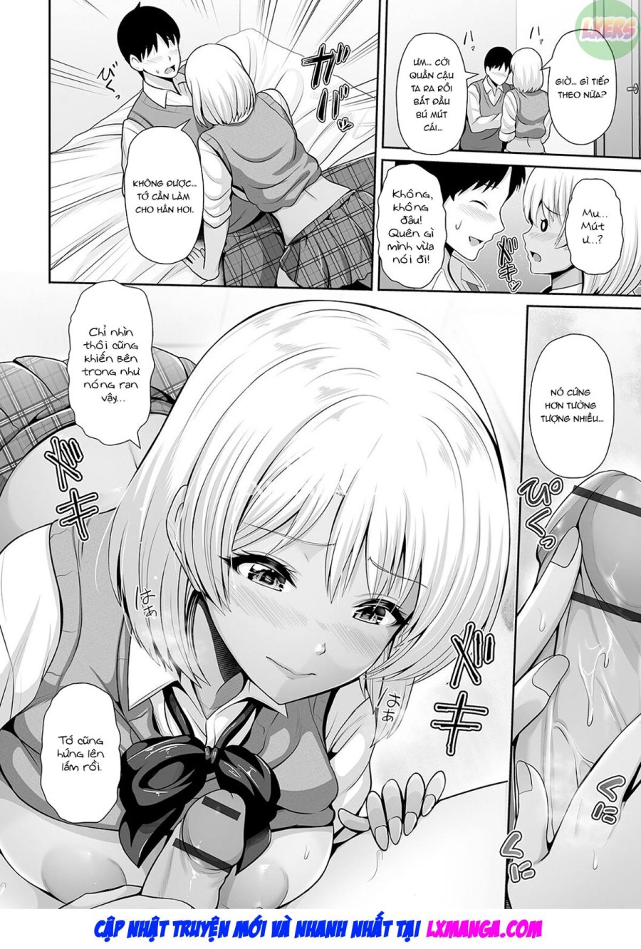 Gyaru rám nắng này chỉ có đôi mắt dành cho bạn 
