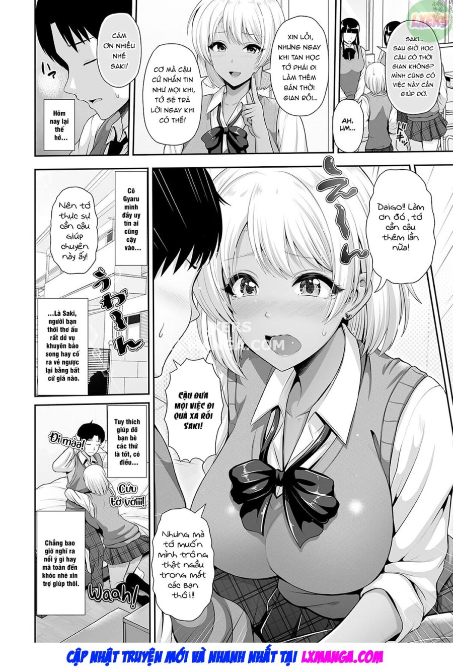 Gyaru rám nắng này chỉ có đôi mắt dành cho bạn 