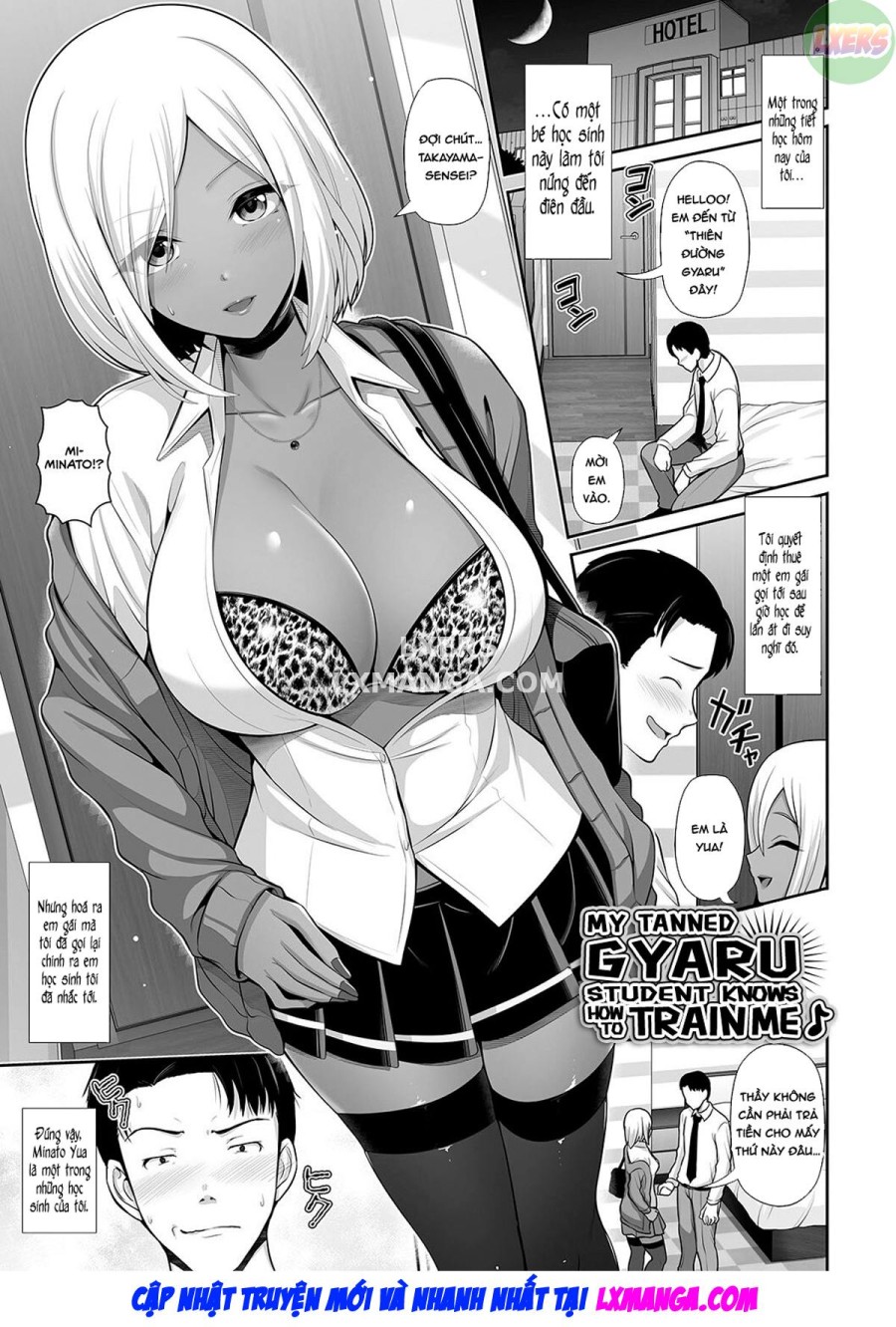 Gyaru rám nắng này chỉ có đôi mắt dành cho bạn 