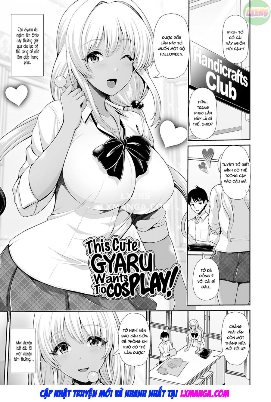 Gyaru rám nắng này chỉ có đôi mắt dành cho bạn 