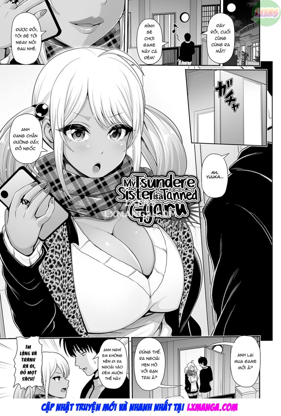 Gyaru rám nắng này chỉ có đôi mắt dành cho bạn 