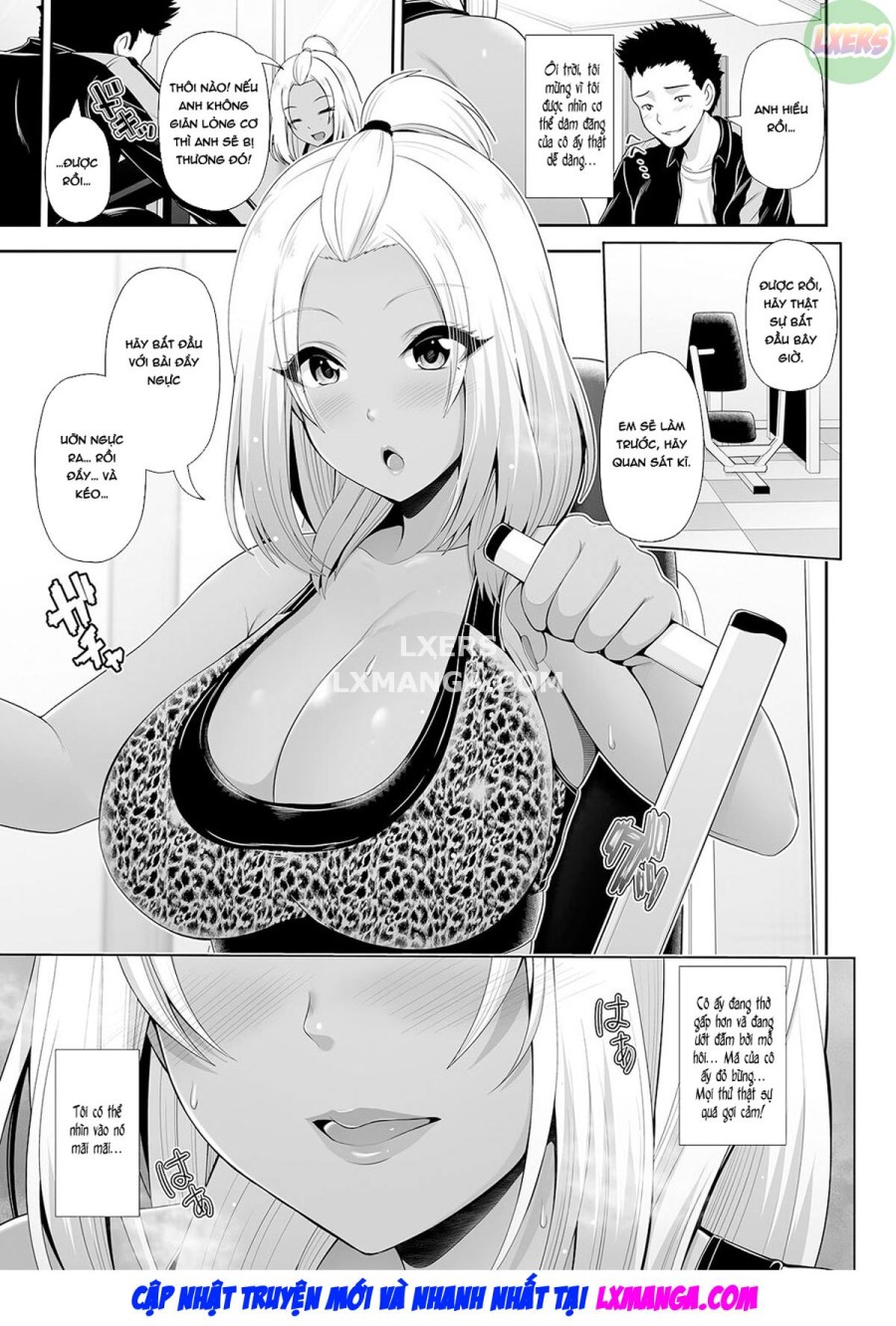 Gyaru rám nắng này chỉ có đôi mắt dành cho bạn 