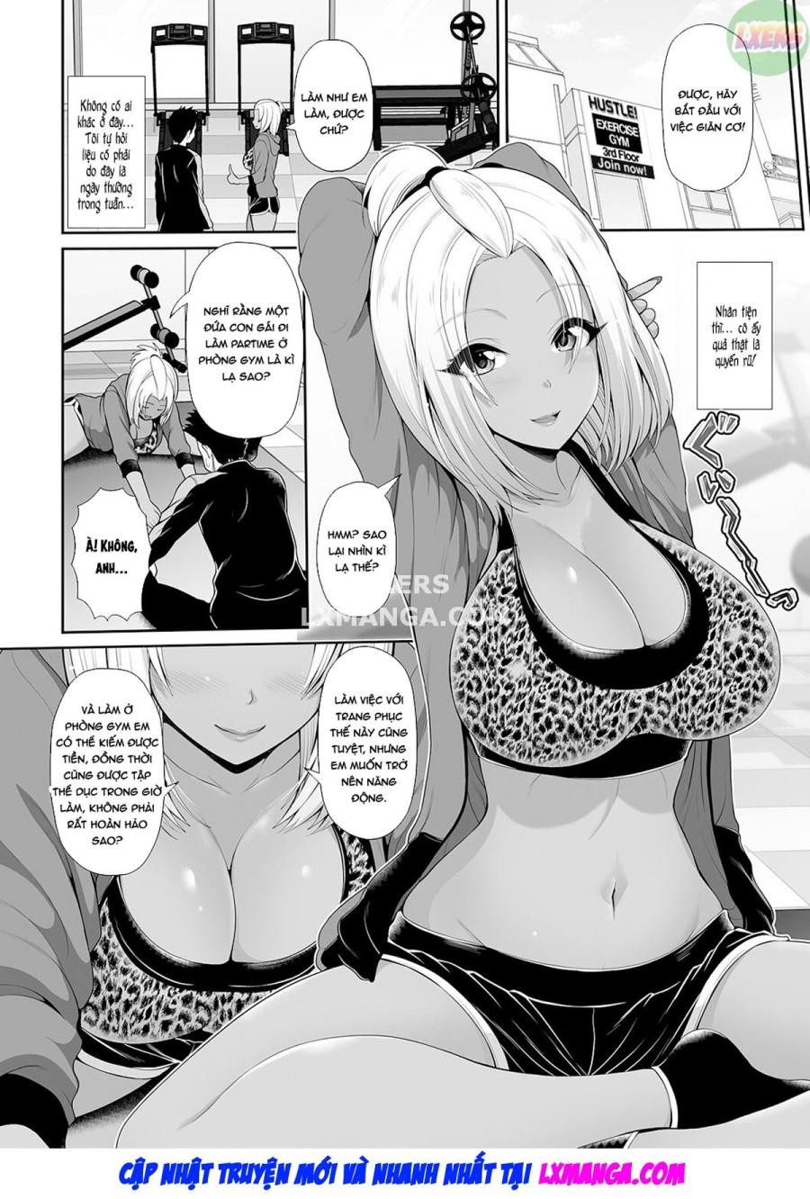 Gyaru rám nắng này chỉ có đôi mắt dành cho bạn 