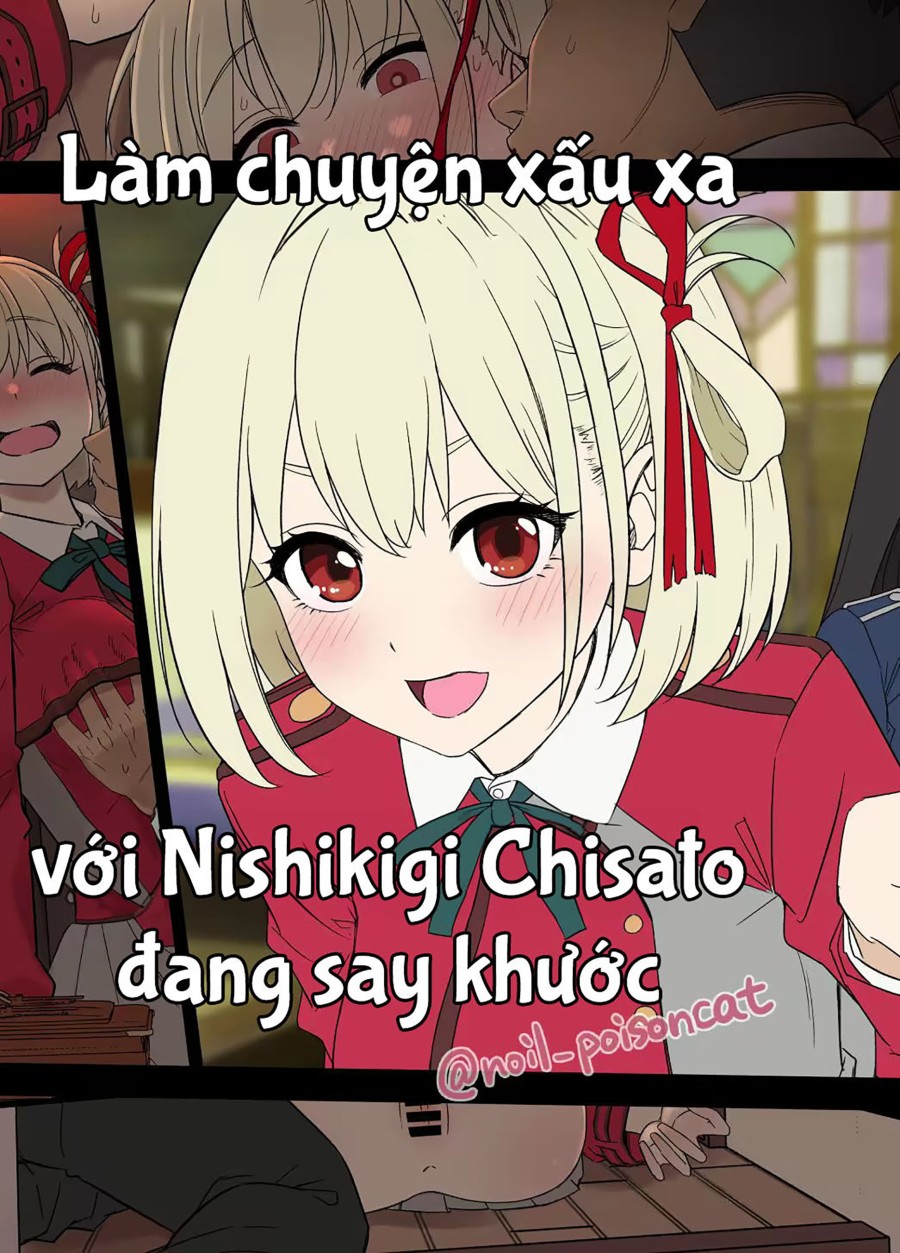 Làm tình với Nishikigi Chisato đang say rượu 