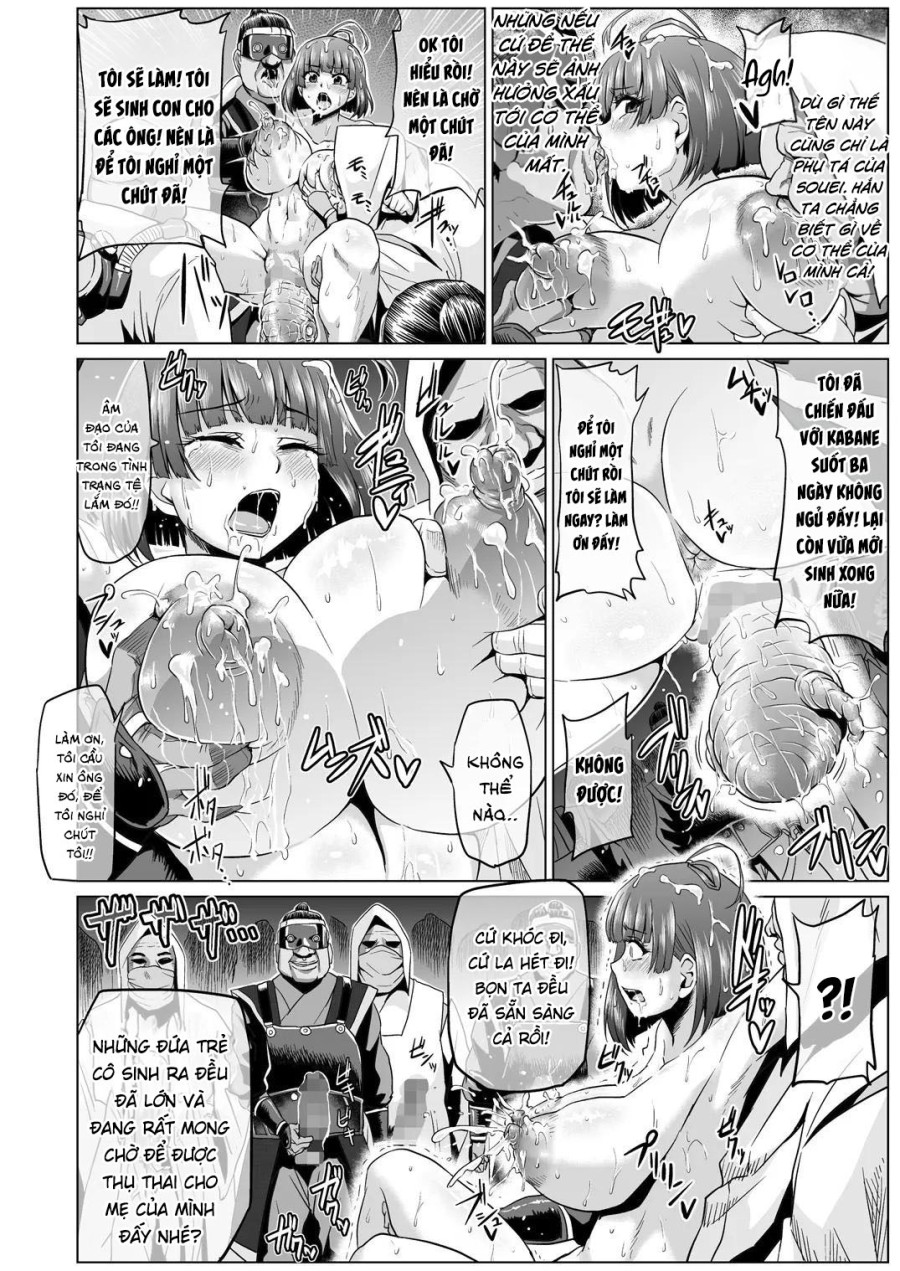Kabaneri tại quầy bento thịt 