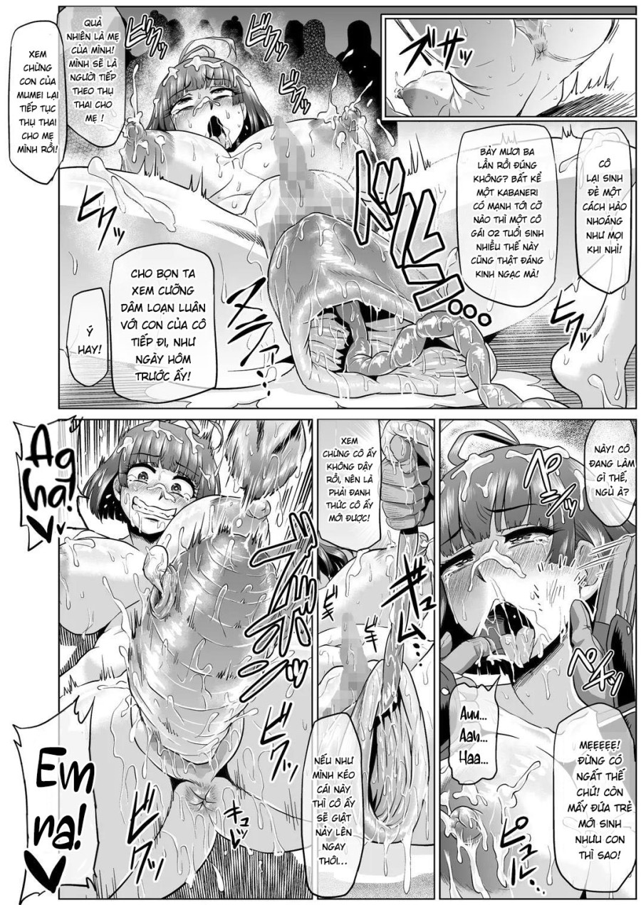 Kabaneri tại quầy bento thịt 