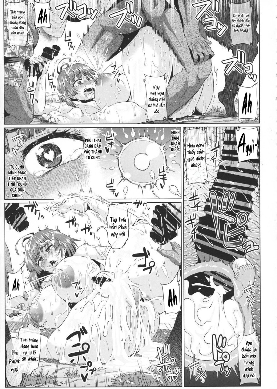 Kabaneri tại quầy bento thịt 
