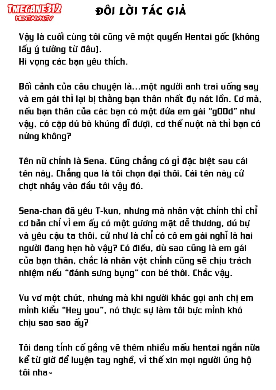 Thương Bạn Thân! Tôi Quyết Định Chăm Sóc Giúp Em Gái Nó! 