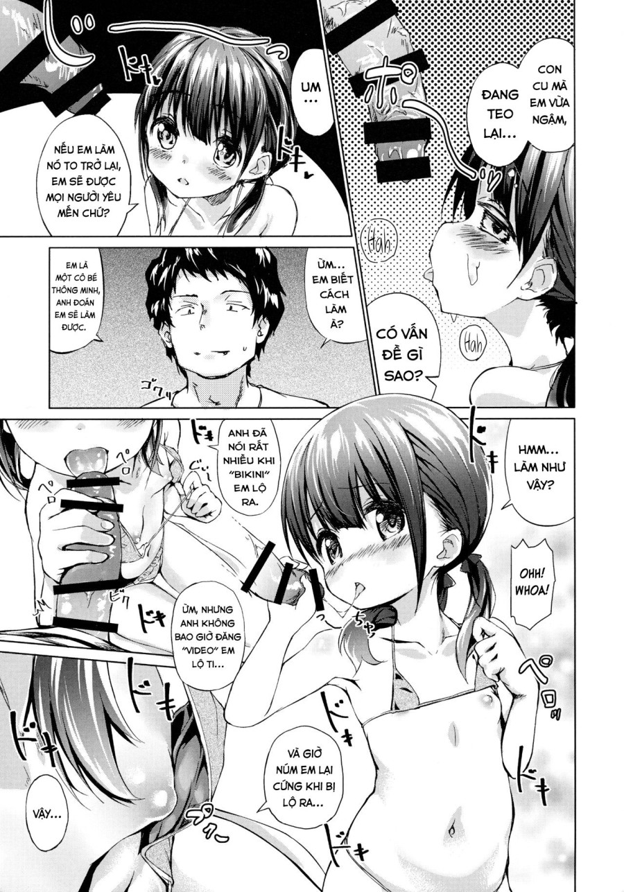 Bé loli tập đóng phim sếch. 