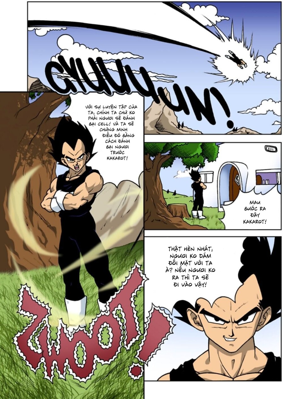Giờ mới biết trước ngày đánh với cell goku luyện tập thế nào 