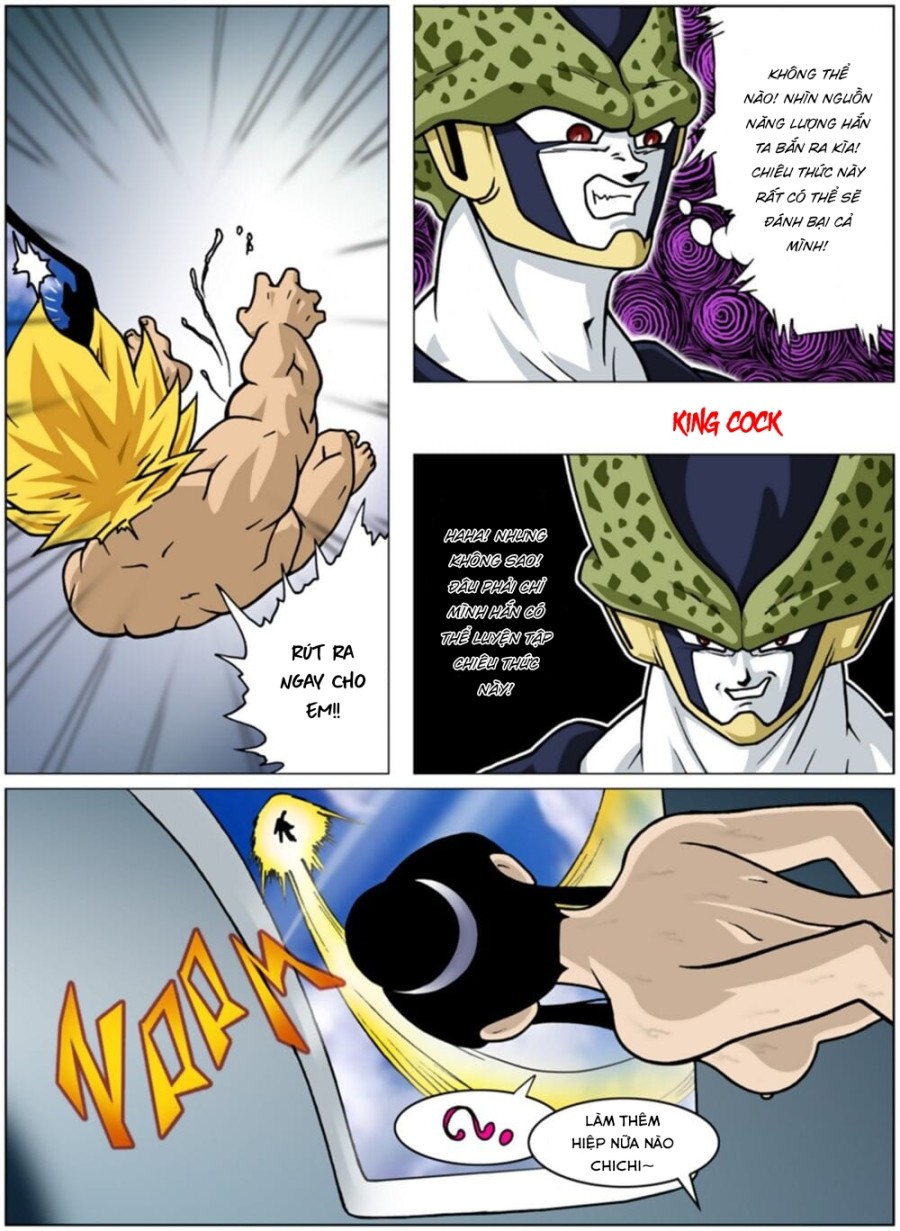 Giờ mới biết trước ngày đánh với cell goku luyện tập thế nào 