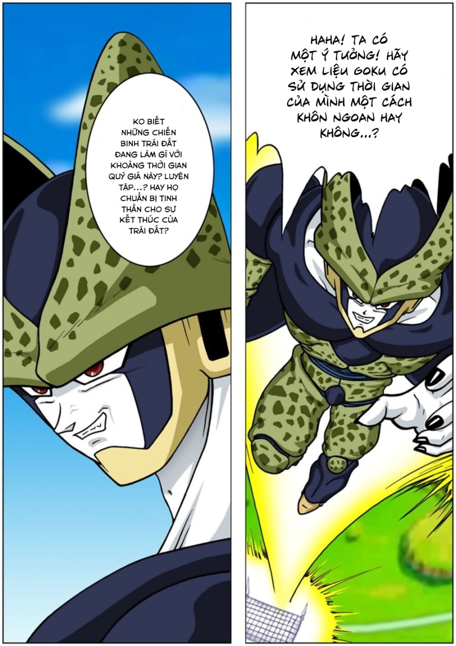 Giờ mới biết trước ngày đánh với cell goku luyện tập thế nào 