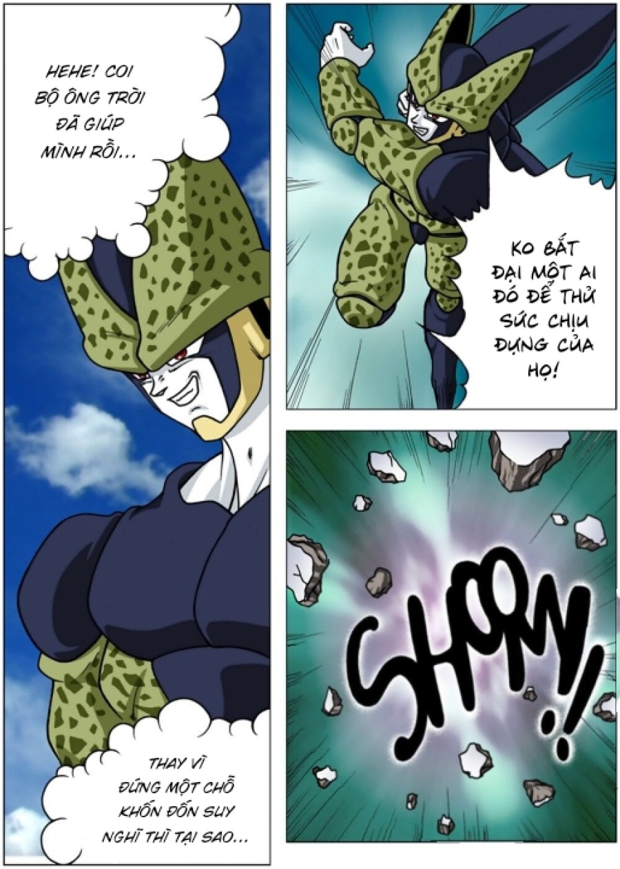 Giờ mới biết trước ngày đánh với cell goku luyện tập thế nào 