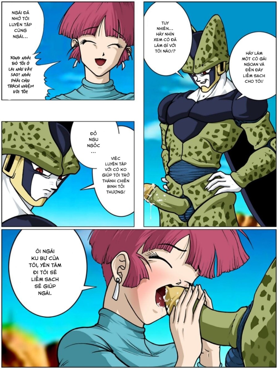 Giờ mới biết trước ngày đánh với cell goku luyện tập thế nào 