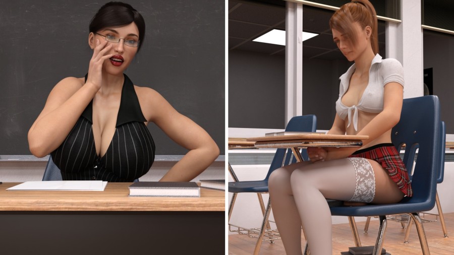 Cô giáo dâm đãng địt học sinh 
