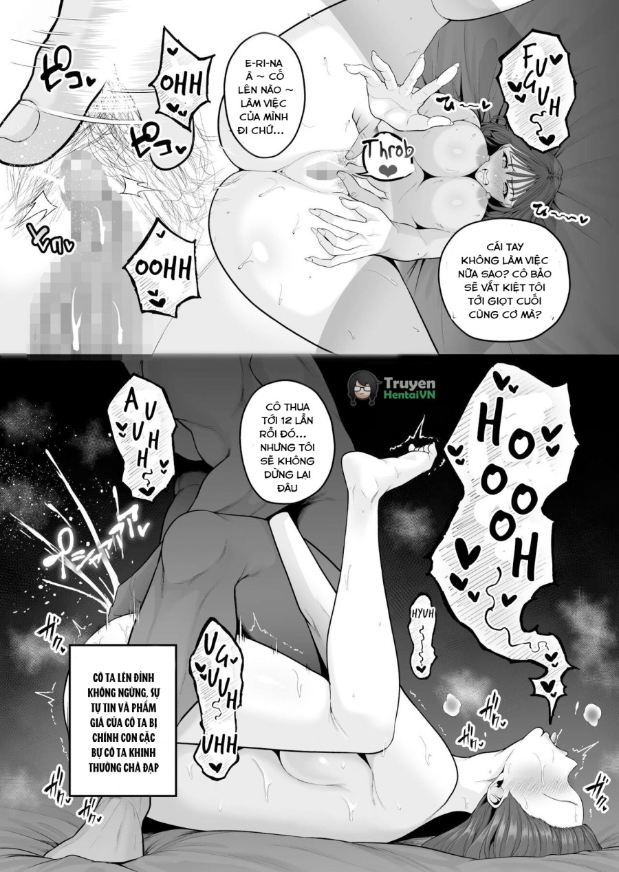 Shokuba no Namaiki Kouhai-chan, Cli Choukyou ni yori Tachiba o Wakarasareru 