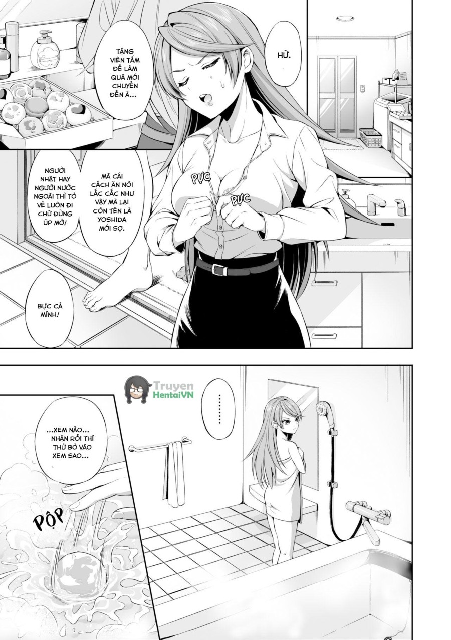 Ryoujoku Shokushu no Bathroom ~Ayashige na Otonari-san ni Moratta no wa Shokushu deshita~ 