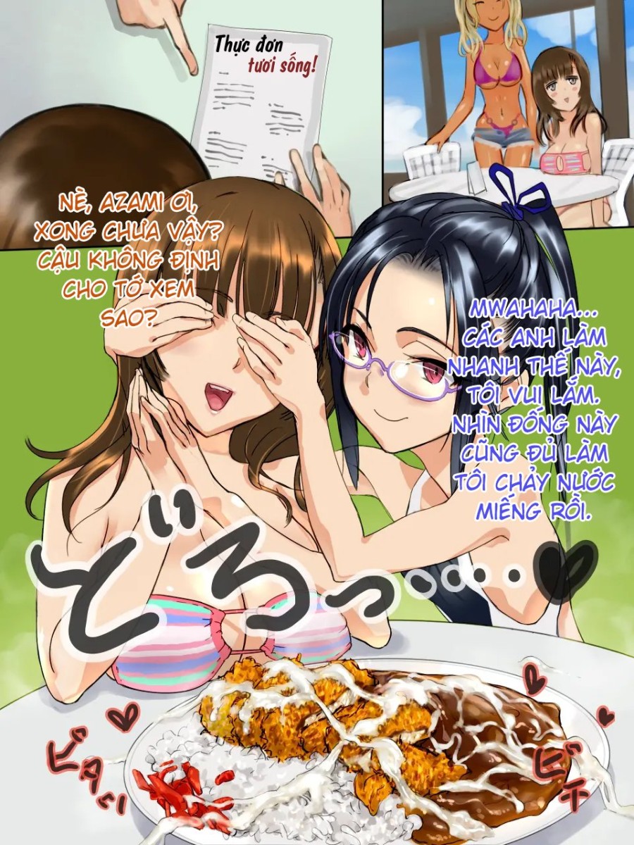 Thưởng thức tinh dịch tại quán ăn ven biển 