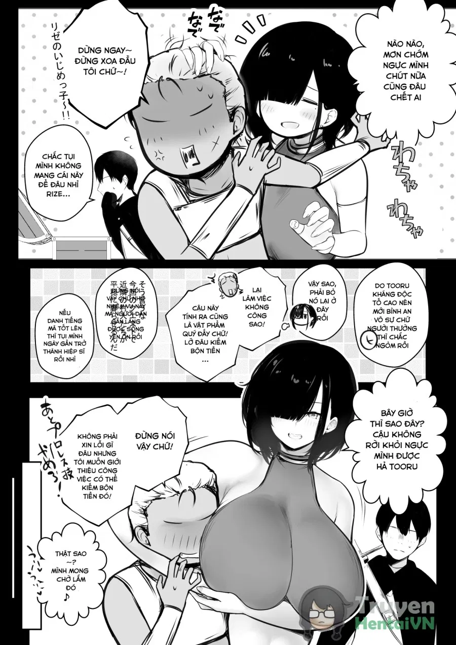 Onna-kishi Rize wa Koyoi mo Maotoko ni Idakareru 2 