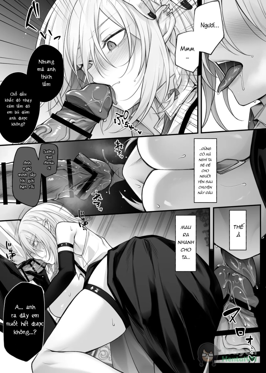 Juketsu no Majo Alexia wa Mou Otoko ni Modorenai 