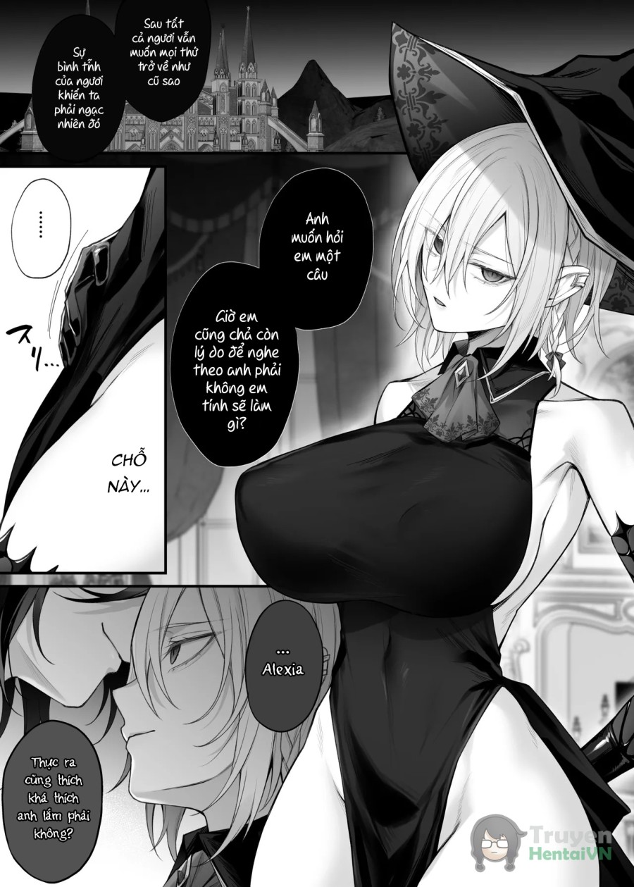 Juketsu no Majo Alexia wa Mou Otoko ni Modorenai 