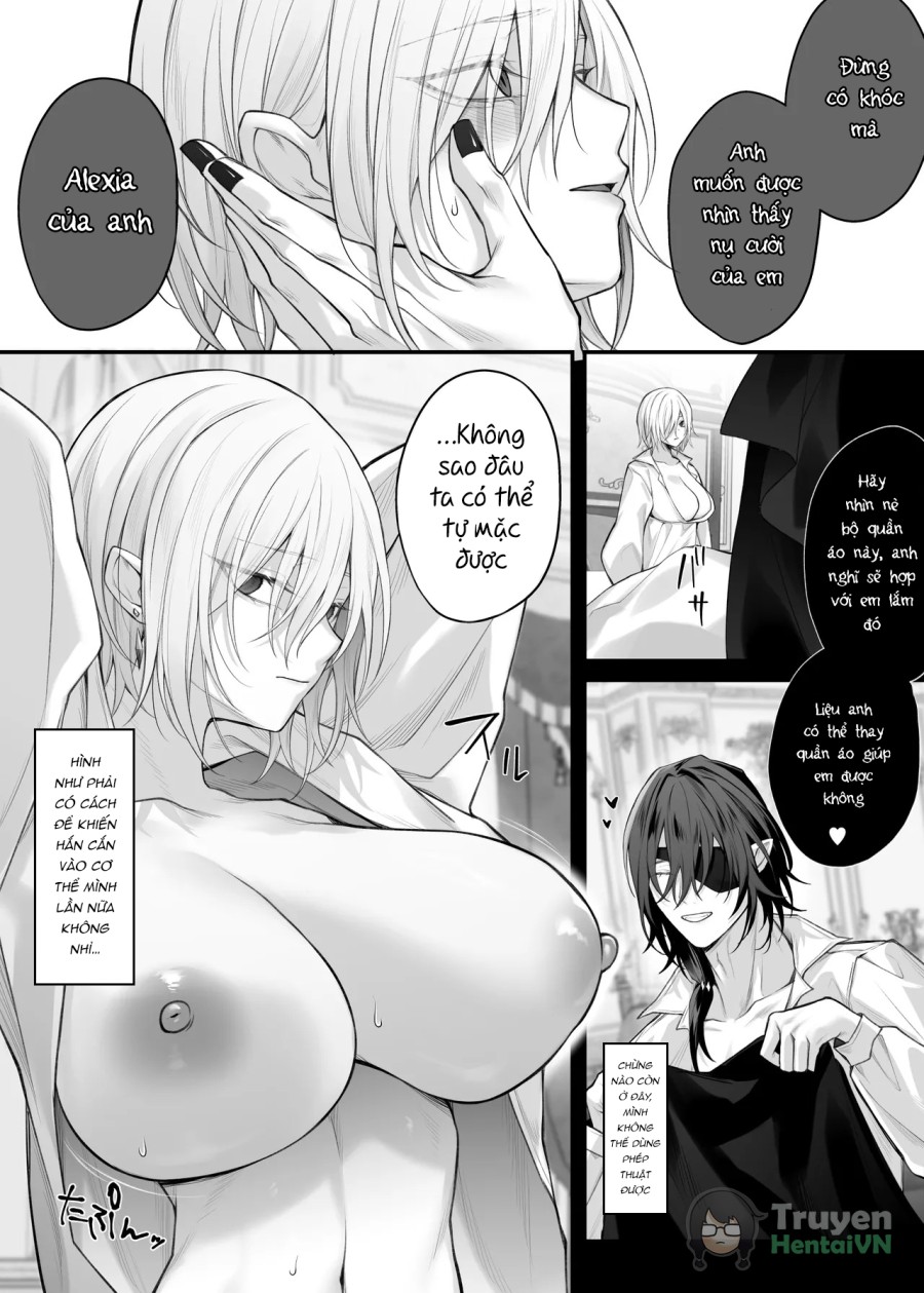Juketsu no Majo Alexia wa Mou Otoko ni Modorenai 