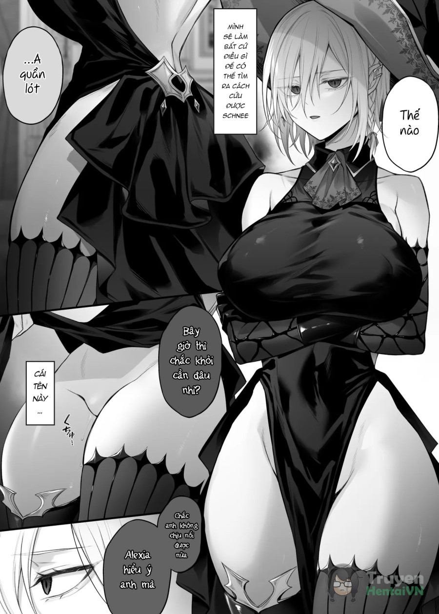 Juketsu no Majo Alexia wa Mou Otoko ni Modorenai 