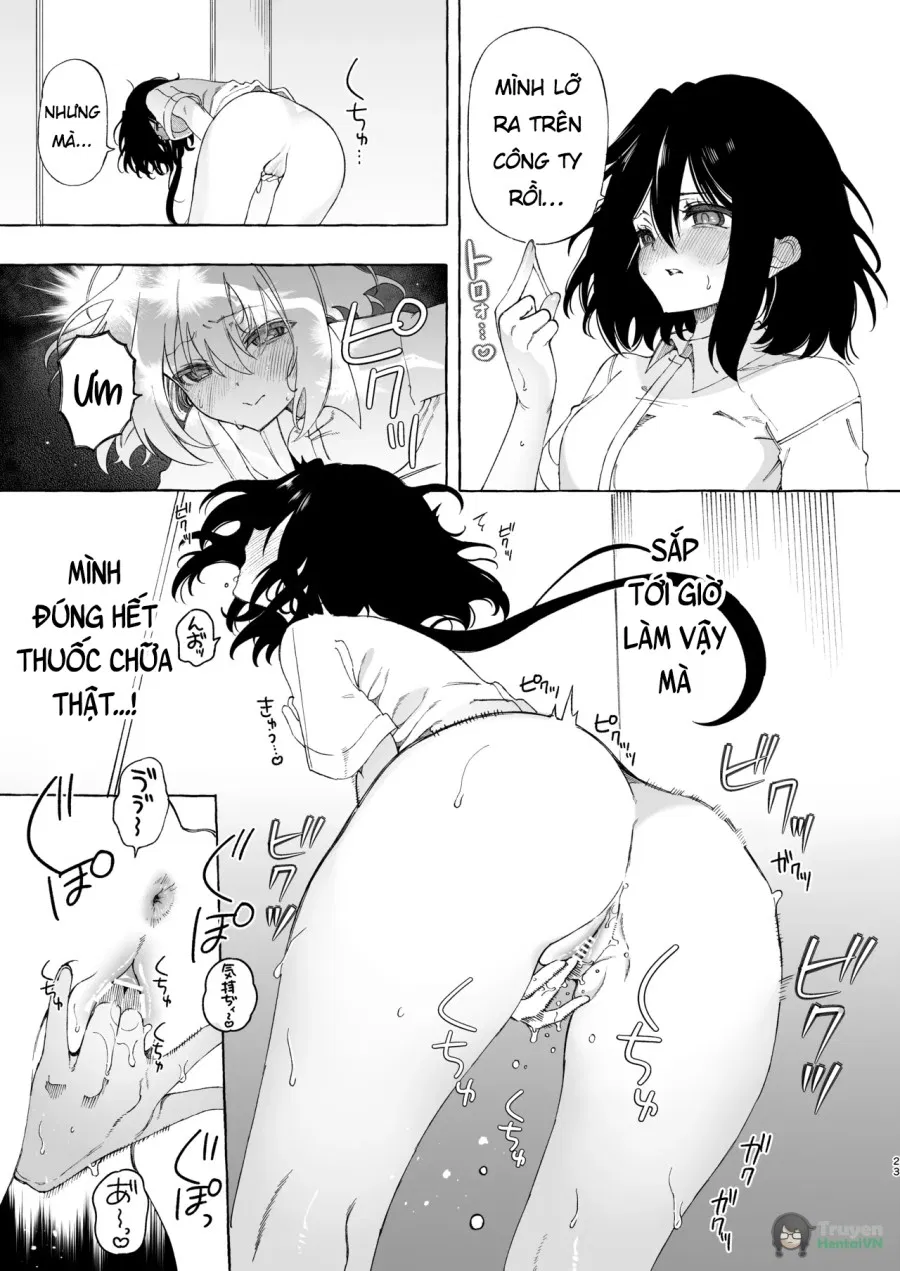 Mimi de Koishita Douryou ~OnaSuppo Onsei Otaku Onna ga Douryou no Koe ni Hannou Shite Ikimakuri~ 
