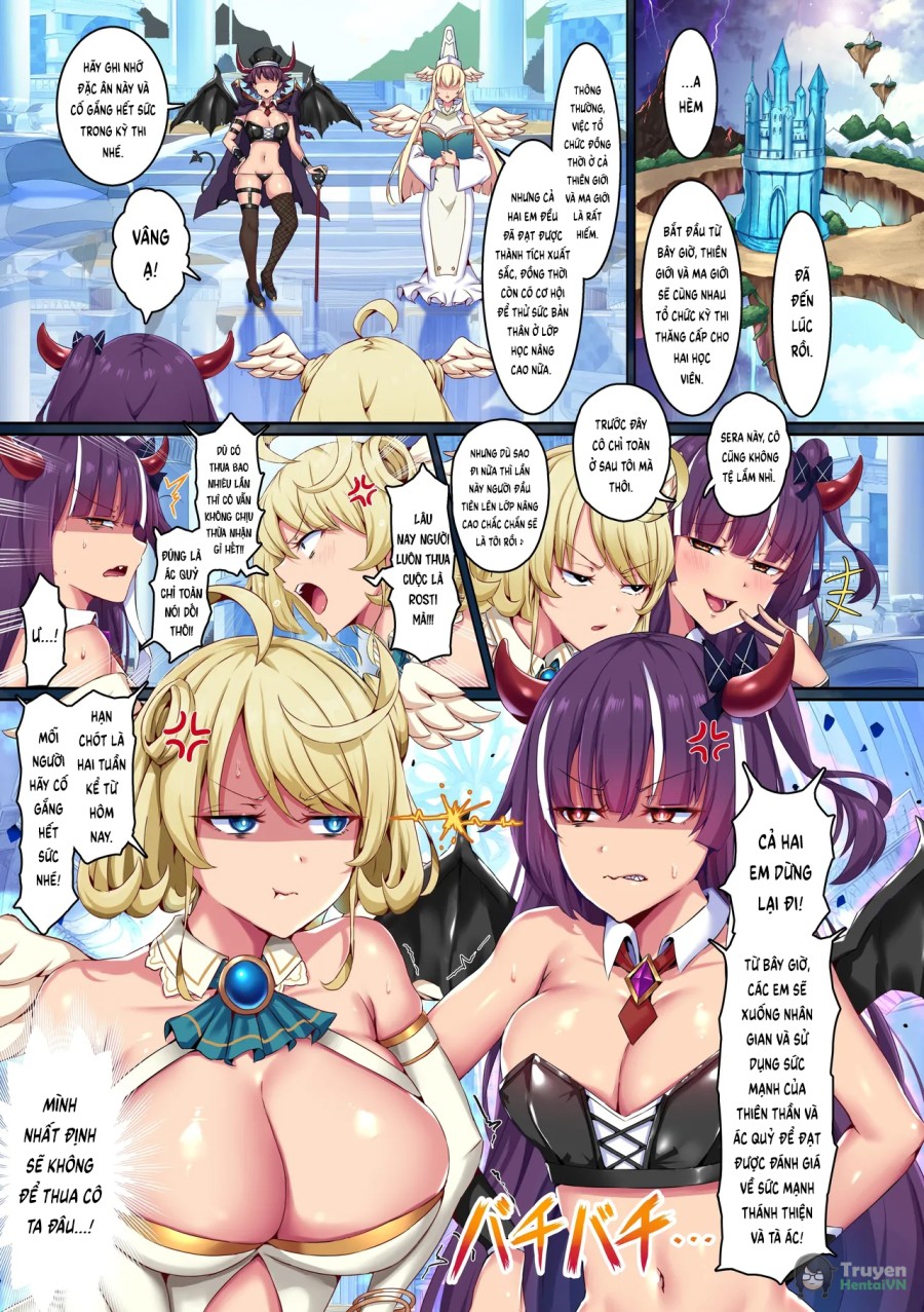 Dosukebe Akuma to Tenshi no Chikara de GakuenJjoshi Zen'in Hatsujo! 