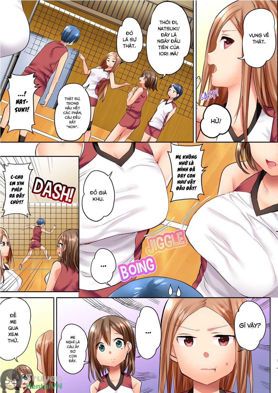 Hitozuma Volley-bu no Asedaku SEX ~Shower Abinagara Mitchaku Shichau? full 