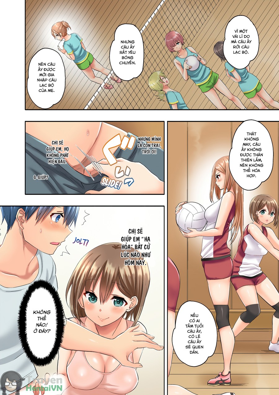 Hitozuma Volley-bu no Asedaku SEX ~Shower Abinagara Mitchaku Shichau? full 