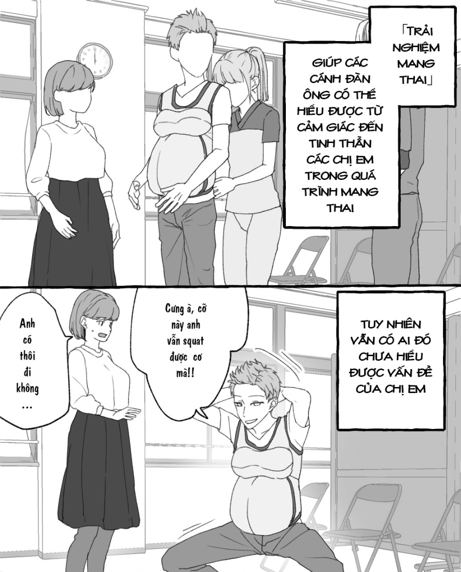 Trải nghiệm con trai sinh đẻ 