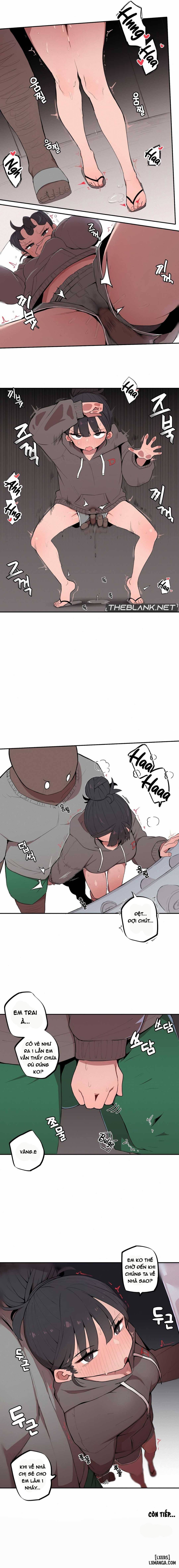 Noona and her BIG little Bro 