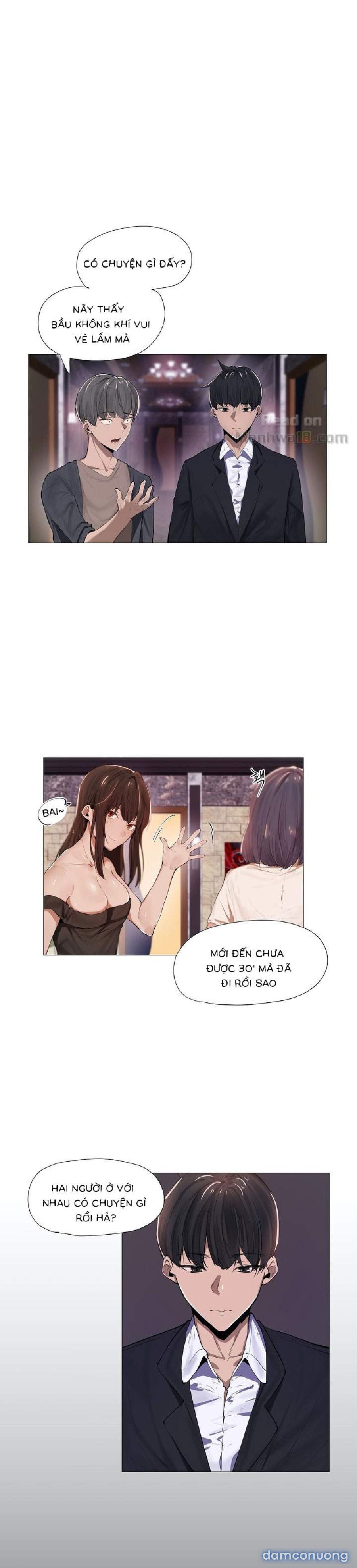 Cô, Đến giờ tan ca chưa 