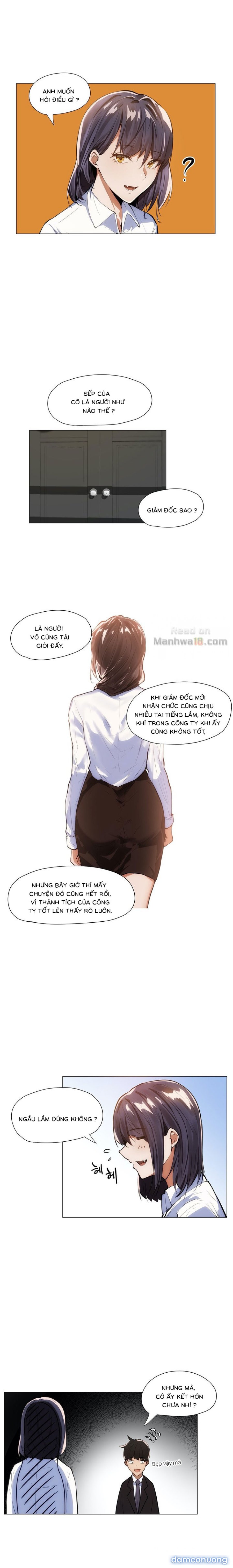 Cô, Đến giờ tan ca chưa 
