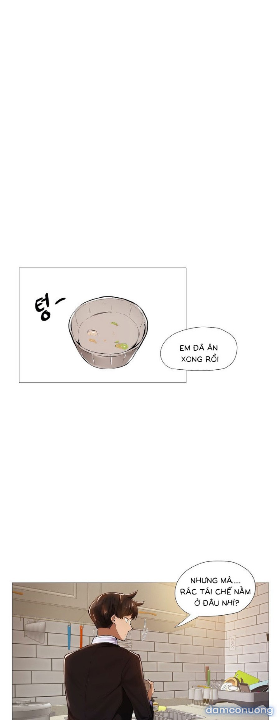 Cô, Đến giờ tan ca chưa 