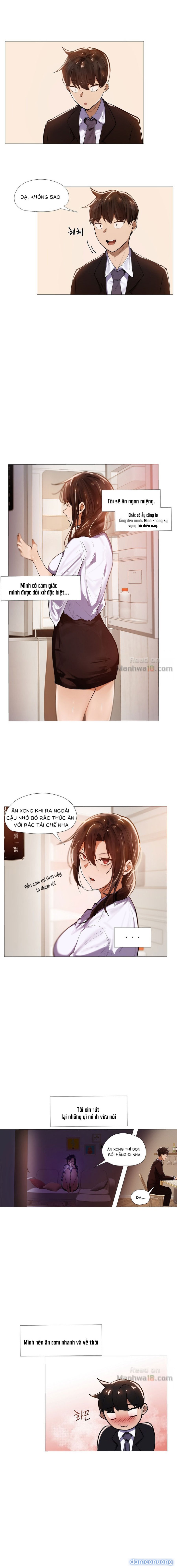 Cô, Đến giờ tan ca chưa 