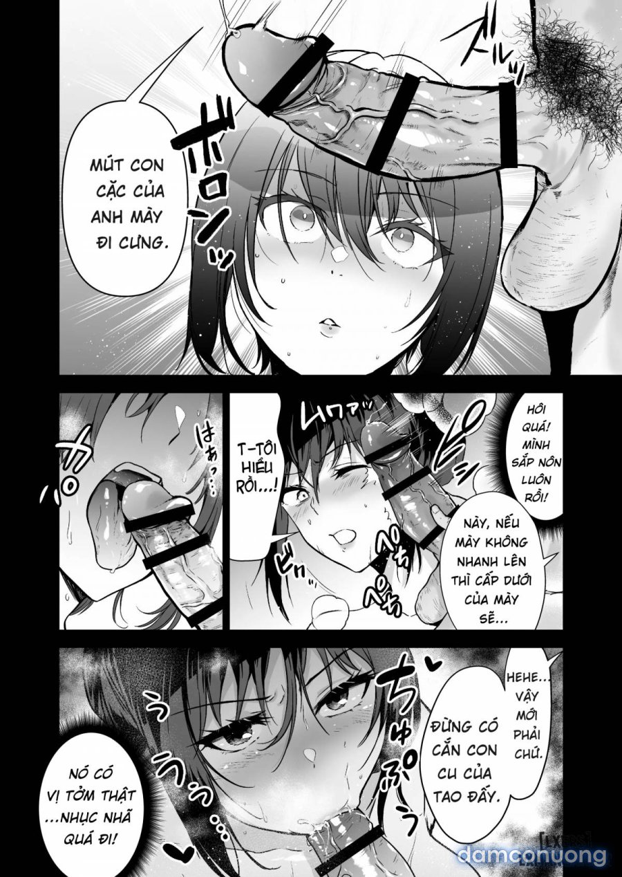 Hema Shita Boku o Kabatte Tsukamatta Senpai Onna Sousakan ga Akutou-domo ni Biyaku-zuke de Yarareru Sugata ni Kuzu Bokki 