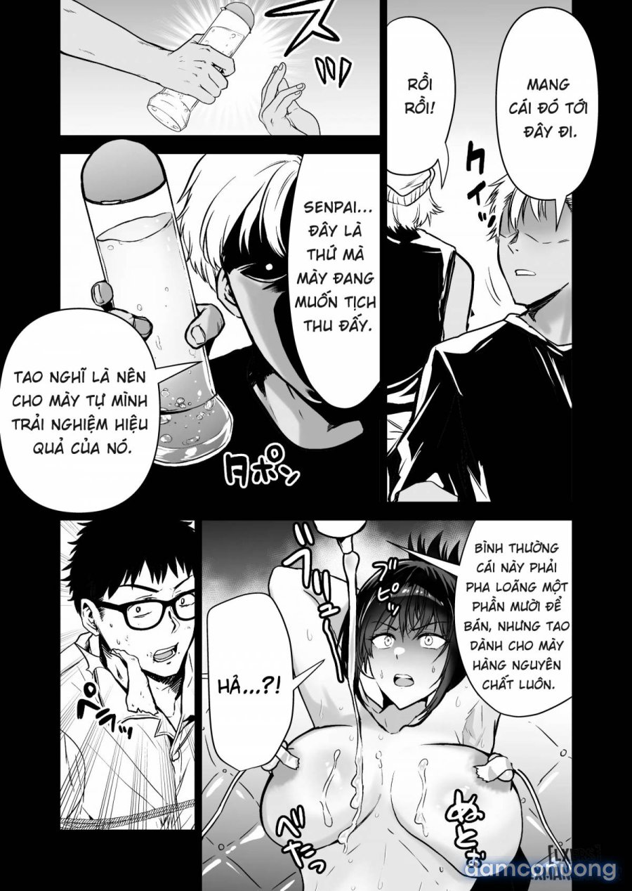 Hema Shita Boku o Kabatte Tsukamatta Senpai Onna Sousakan ga Akutou-domo ni Biyaku-zuke de Yarareru Sugata ni Kuzu Bokki 