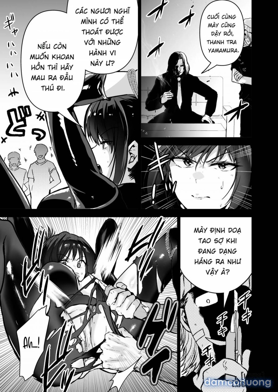 Hema Shita Boku o Kabatte Tsukamatta Senpai Onna Sousakan ga Akutou-domo ni Biyaku-zuke de Yarareru Sugata ni Kuzu Bokki 