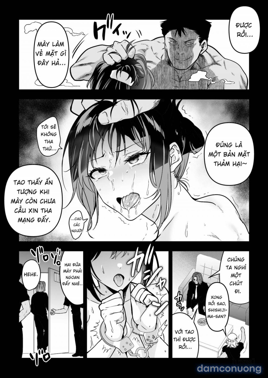 Hema Shita Boku o Kabatte Tsukamatta Senpai Onna Sousakan ga Akutou-domo ni Biyaku-zuke de Yarareru Sugata ni Kuzu Bokki 