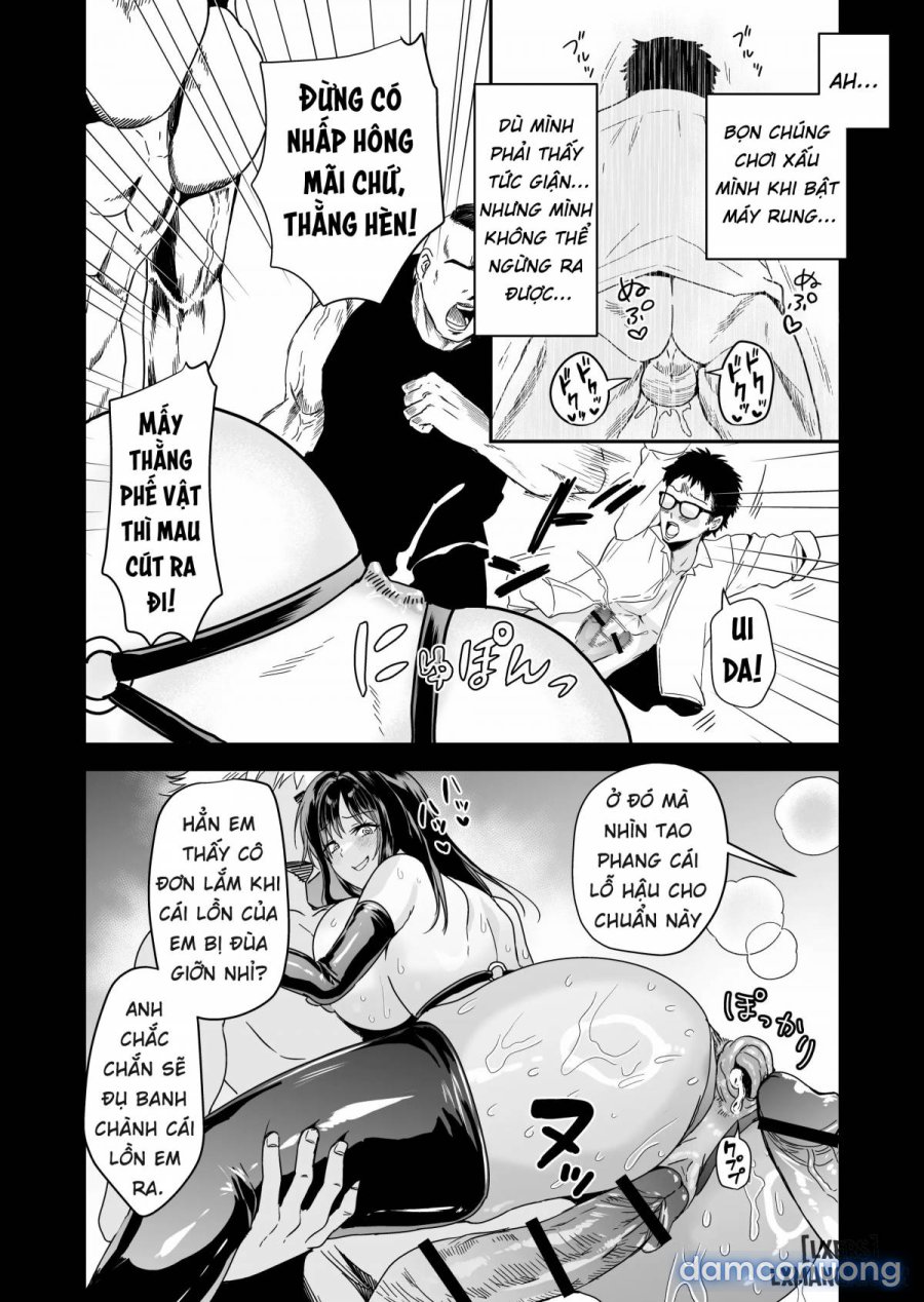 Hema Shita Boku o Kabatte Tsukamatta Senpai Onna Sousakan ga Akutou-domo ni Biyaku-zuke de Yarareru Sugata ni Kuzu Bokki 