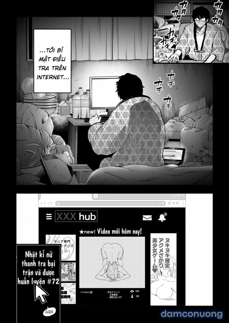 Hema Shita Boku o Kabatte Tsukamatta Senpai Onna Sousakan ga Akutou-domo ni Biyaku-zuke de Yarareru Sugata ni Kuzu Bokki 