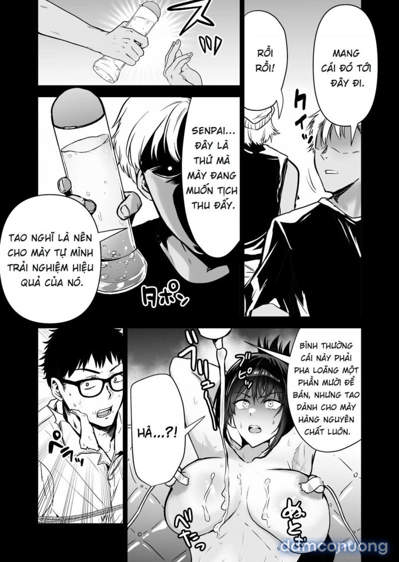 Hema Shita Boku o Kabatte Tsukamatta Senpai Onna Sousakan ga Akutou-domo ni Biyaku-zuke de Yarareru Sugata ni Kuzu Bokki 
