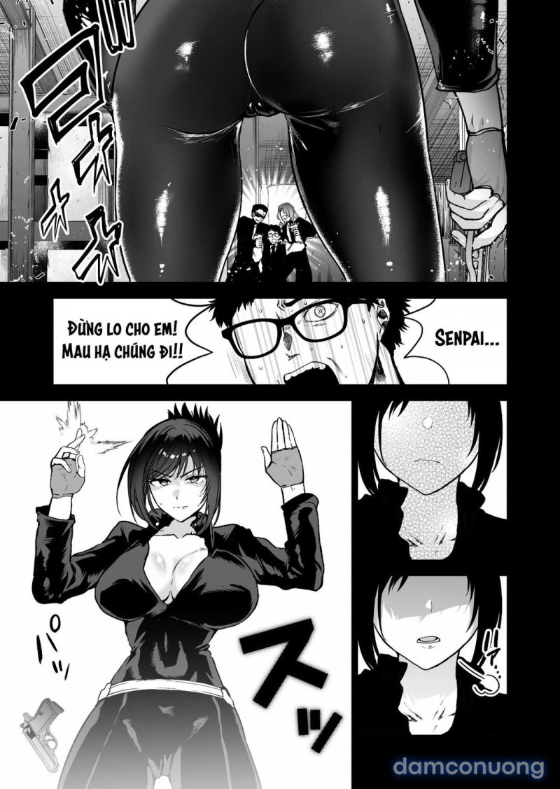 Hema Shita Boku o Kabatte Tsukamatta Senpai Onna Sousakan ga Akutou-domo ni Biyaku-zuke de Yarareru Sugata ni Kuzu Bokki 