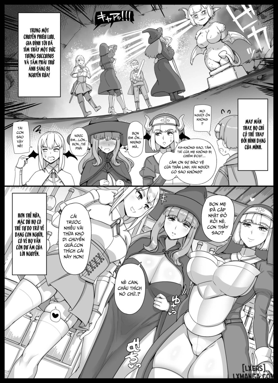 Haha Ane Oba Ga Succubus Na Shota Yuusha Harem Party 