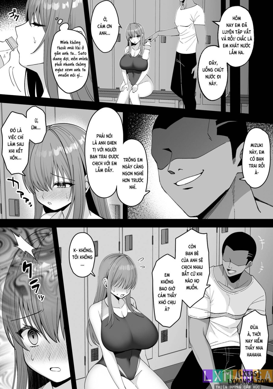 Suieibu no Kanojo ga Netorarete Charao no Kyokon ni Ochiru made 