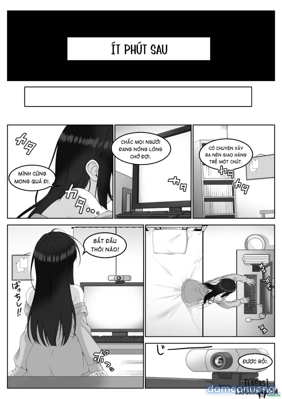 Streamer ‐ Gọn gàng và sạch sẽ, cô ấy trò chuyện và vui vẻ 