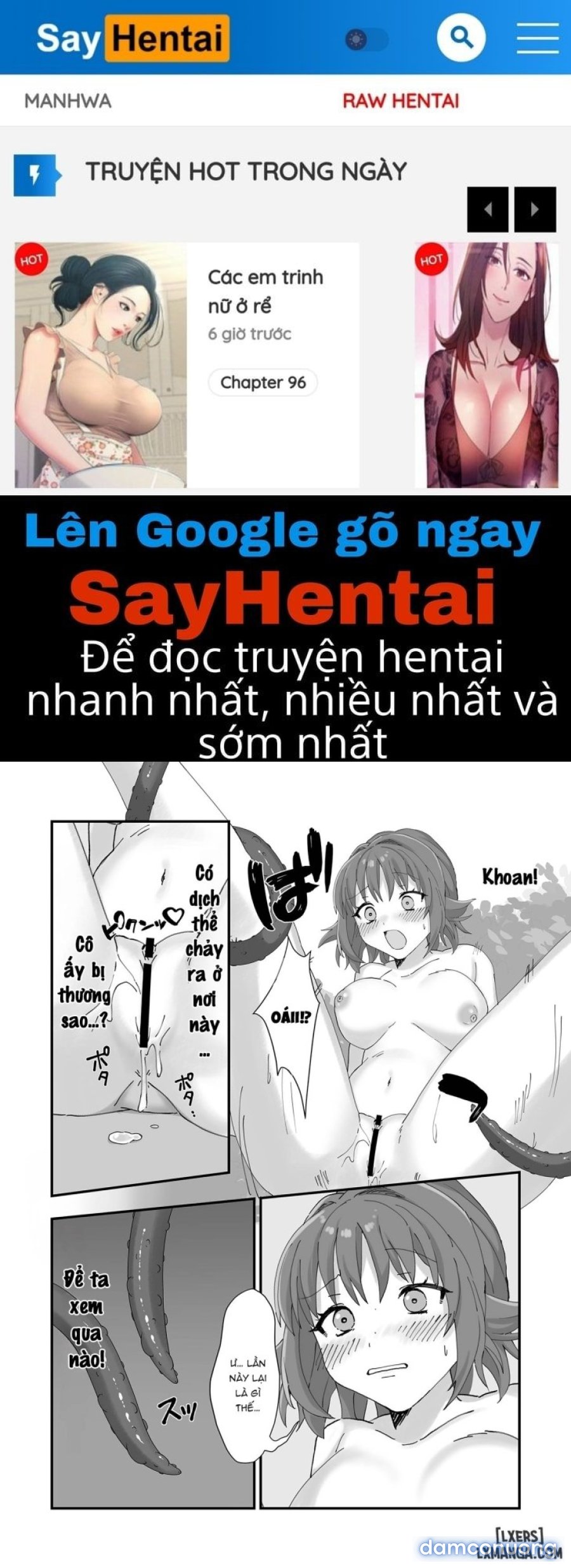 Địt bé gái lạc lối trong rừng! 